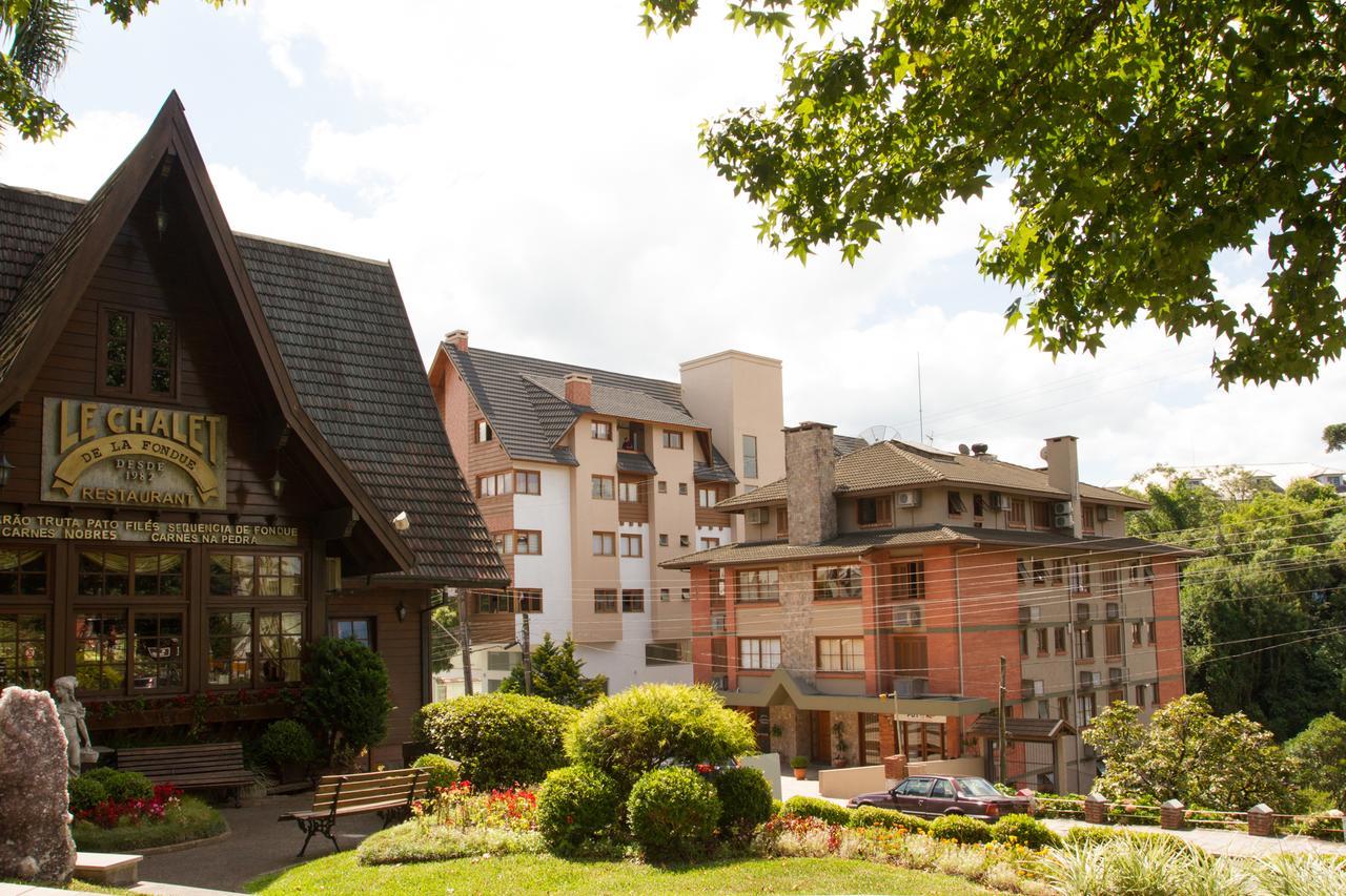 Otima Localizacao E Vista Da Cidade Gramado Esterno foto
