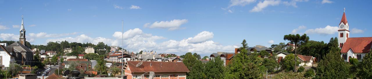 Otima Localizacao E Vista Da Cidade Gramado Esterno foto